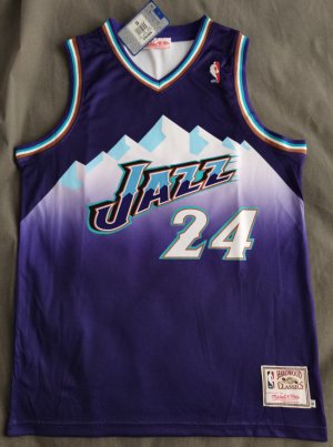 NBA 24 Lopez Jazz retor Maillot Violet